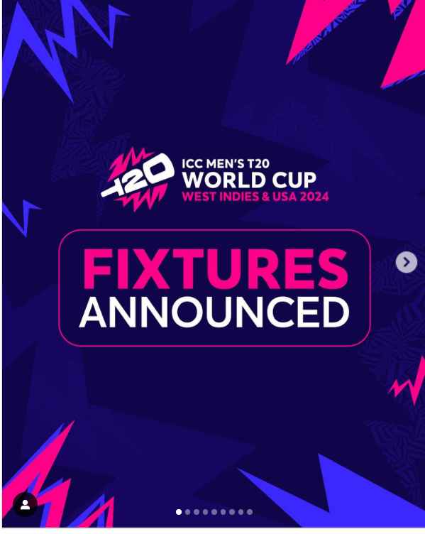 ICC Cricket World Cup 2024 Schedule 4 Amazing Groups, 55 Big Matches